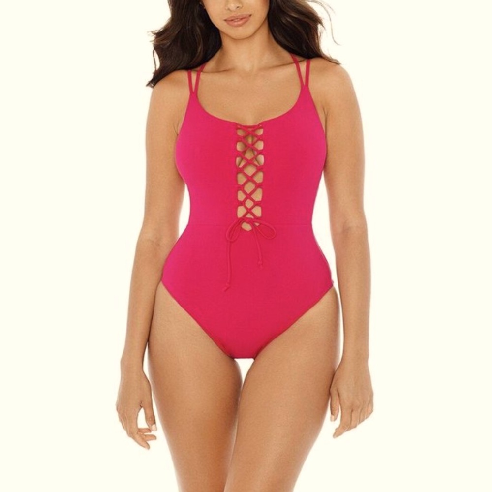 NWT SKINNY DIPPER Suga Babe One-Piece Swimsuit -Size S, M, L